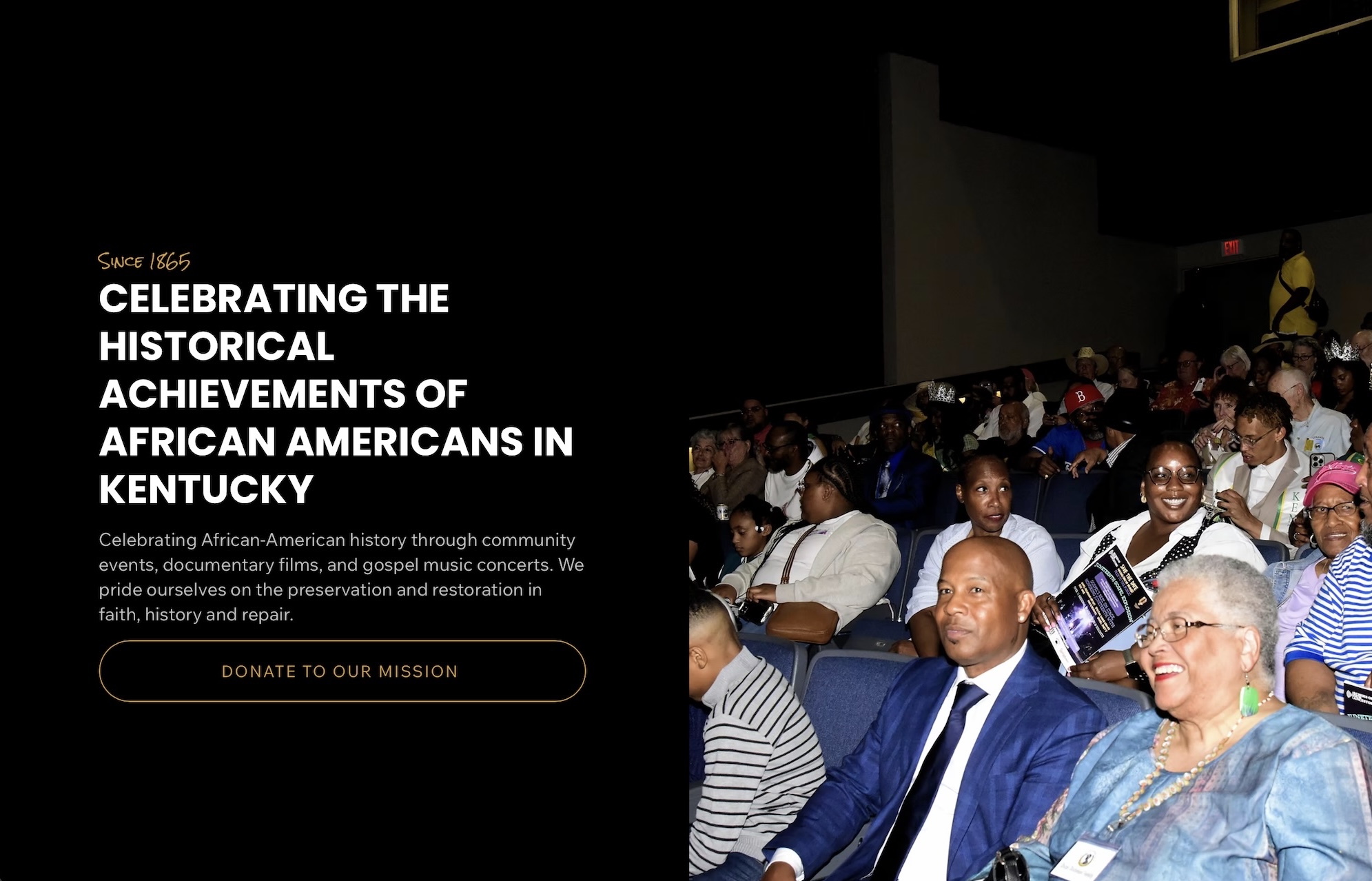 Echoes of Our Ancestors homepage